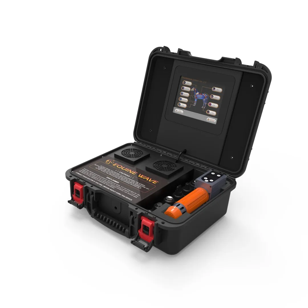 Urządzenia do fizjoterapii Końska maszyna do fal uderzeniowych Narzędzie do masażu powięzi Sprzęt do fizykoterapii do łagodzenia bólu