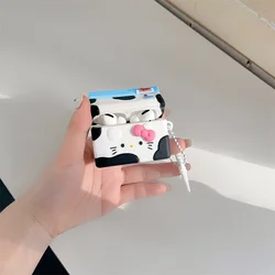 Hello Kitty Milk Box Custodia protettiva antiurto in silicone per auricolari per Airpods Pro 2 Custodia/Airpods Pro/Airpods 1/2/3 Custodia Funda