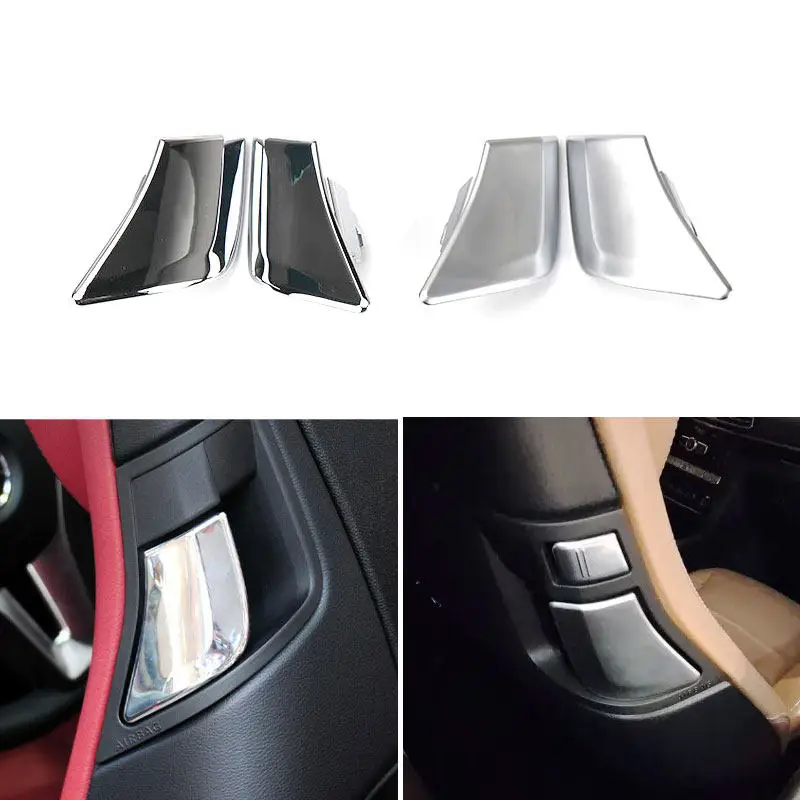 For Mercedes BENZ C E Class W207 W204 Coupe E200 E260 E300 E400 Car Inner Front Seat Backrest UnLock Switch Release Handle Cover
