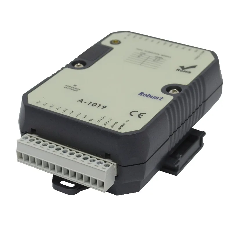 

RS-485 to Analog I/O Module 4DI,8AI 4-20mA Current Type RS-485 port Modbus RTU (A-1019)*