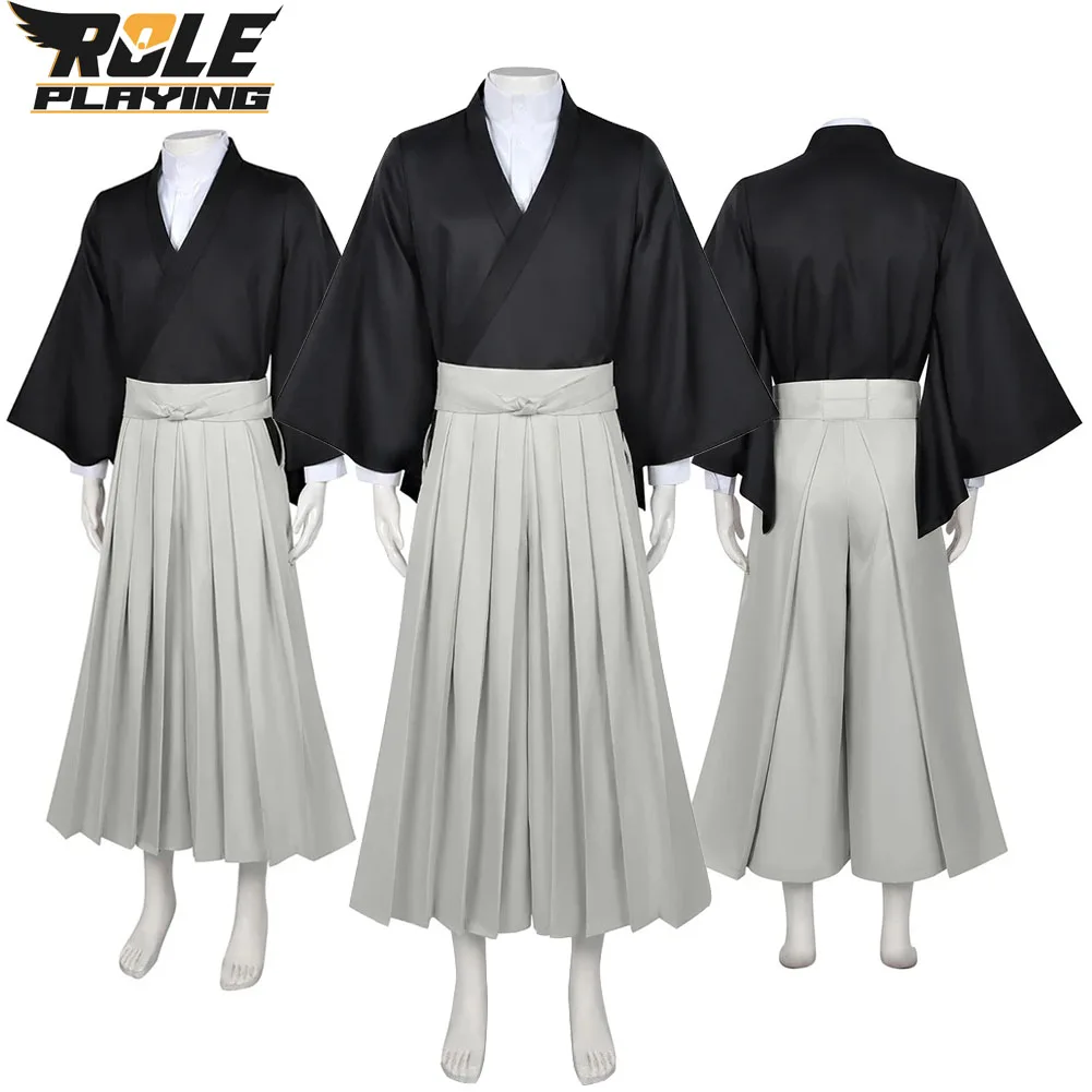 

Anime Jujutsu Zenin Naoya Cosplay Costume Top Skirt Belt Set for Adult Men Roleplay Clothing Fancy Halloween Carnival Party Suit