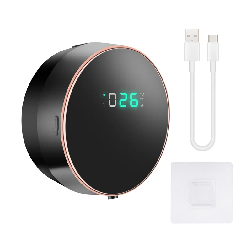 MAKE-300 мл дозаторы пенного мыла безпресс автоматический датчик пенного мыла дозатор жидкости настенное крепление мыло с цифровым дисплеем