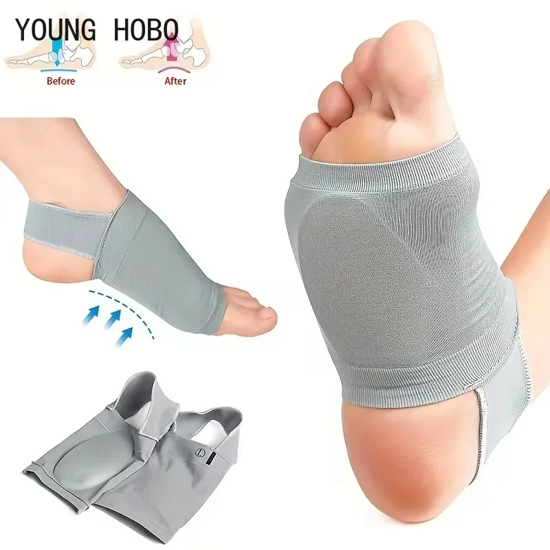 

1 пара компрессионных носков с рукавами для поддержки свода стопы, плюсневых суставов для поддержки плоскостопия и облегчения подошвенного фасциита, МУЖСКИЕ ЖЕНСКИЕ