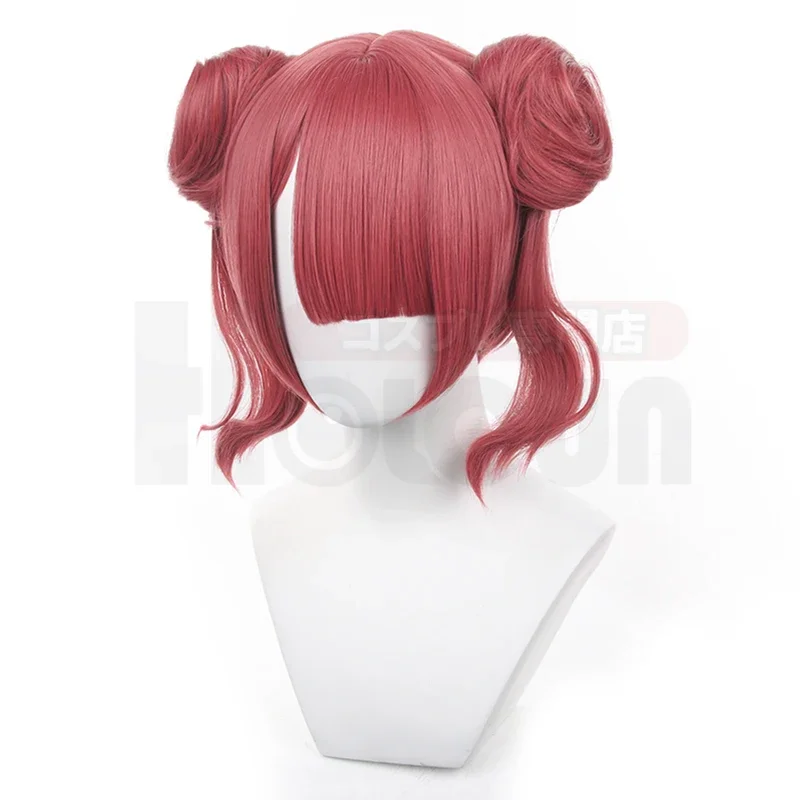 Blue Lock Manga Anime Anri Teieri Cosplay Wig Cute Style Rose Net Synthetic Fiber Adjustable Size Dress Up Party image 4