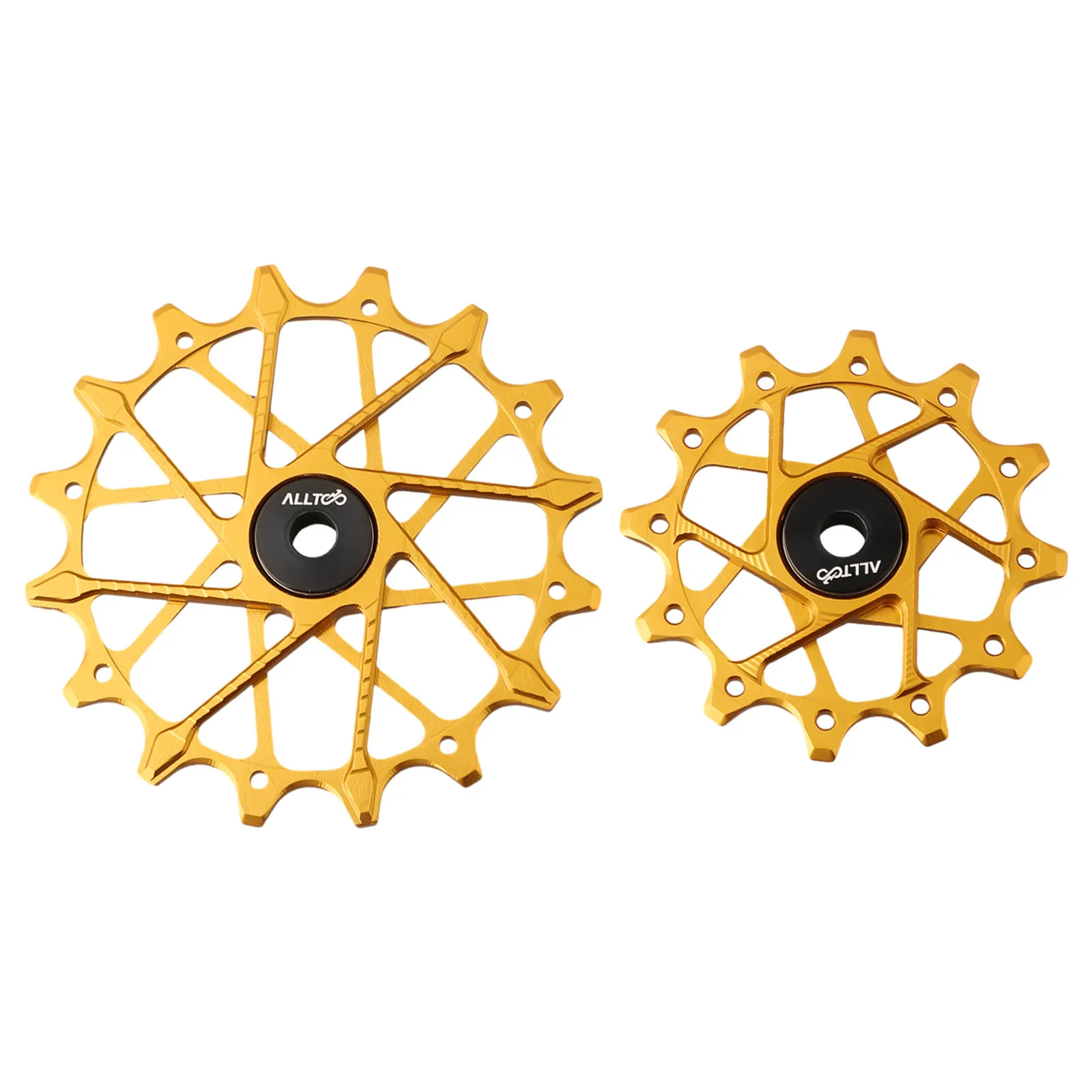 51.4x7.5mm 12T 16T Pulley Wheels Practical To Use Smooth Operation Bike Accessory Lightweight Easy Installation