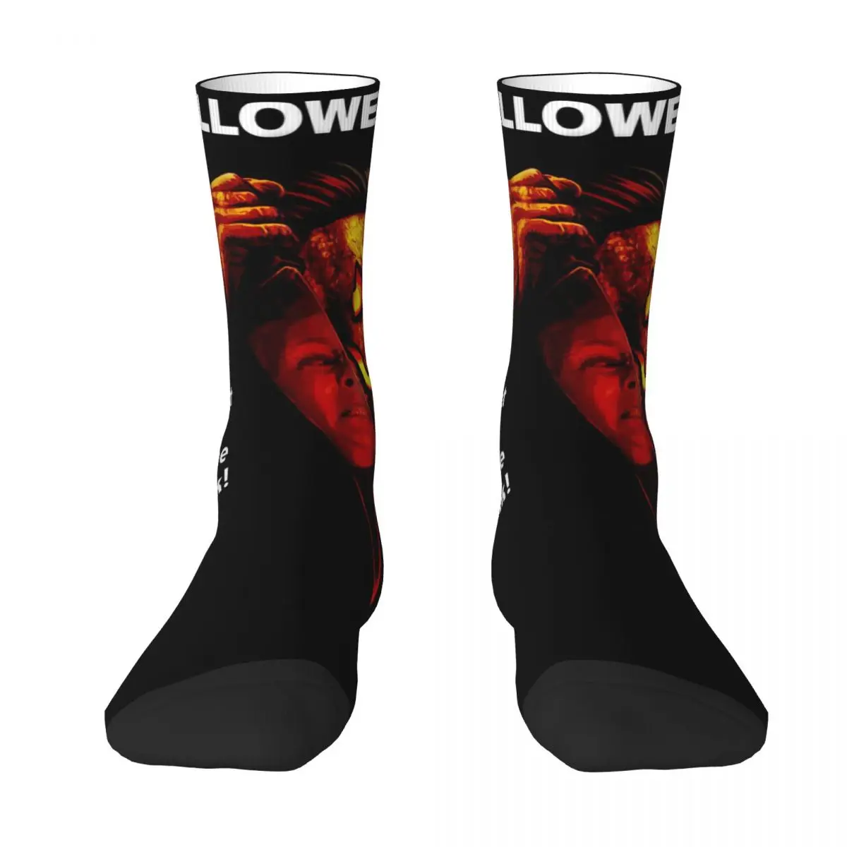 Casual Horror Film Halloween Michael Myers Knife cosy Unisex Socks Warm Happy Socks Street Style Crazy Sock