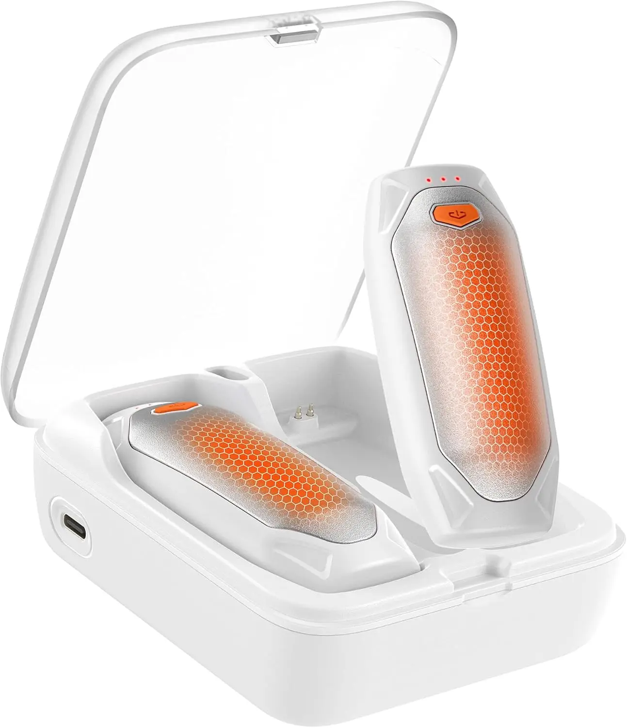 

Rechargeable Hand Warmers 2 Pack 14000mAh with Charging Case, Magnetic Portable Heaters for Men Women Christmas Gifts