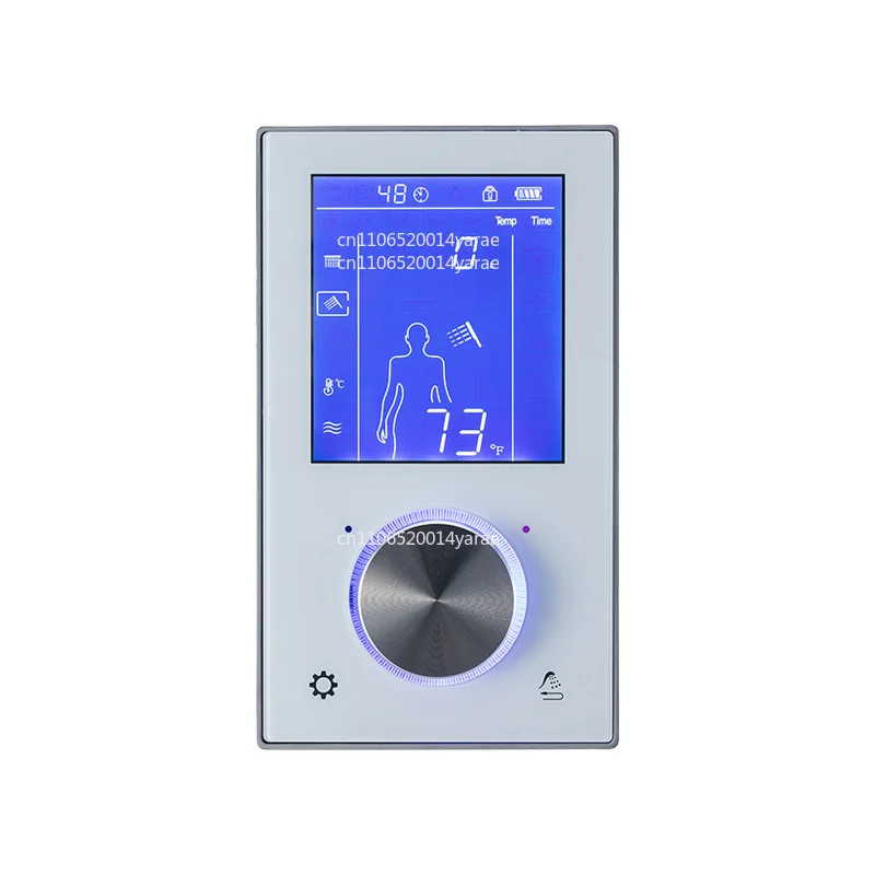 

WIFI Intelligent Control Panel, New Touch Screen Temperature Control Valve, Multi-function Temperature Control System Shower Set