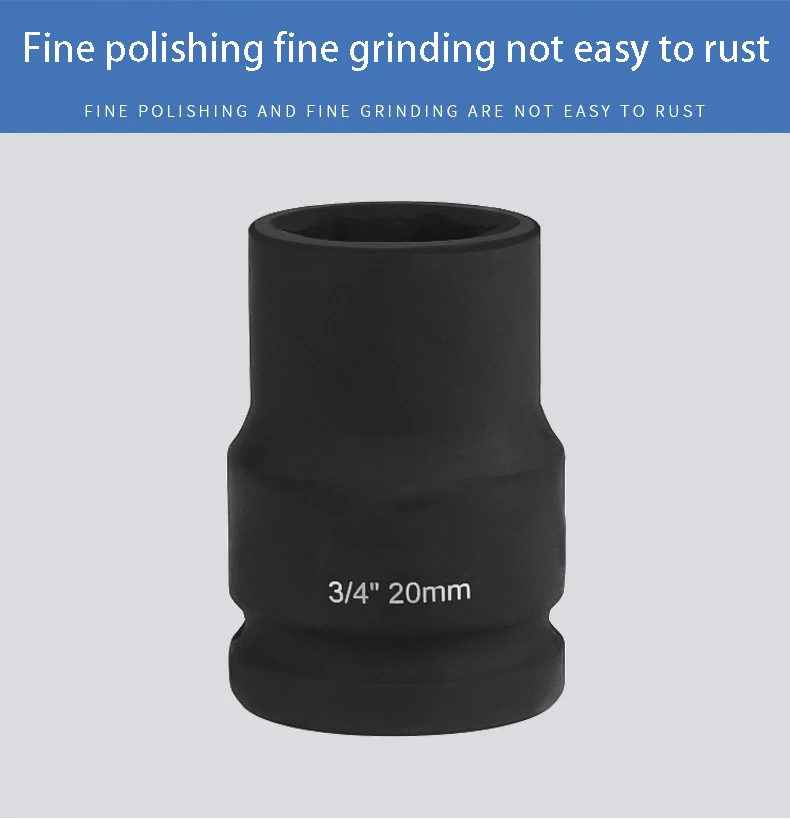 17-46mm Hochleistungs-Sechskant-Steckschlüssel 3/4-Zoll-Anschluss Industriequalität Schraubendreher Sechskant-Schraubendreher Elektrowerkzeug-Zubehör – Detail 5