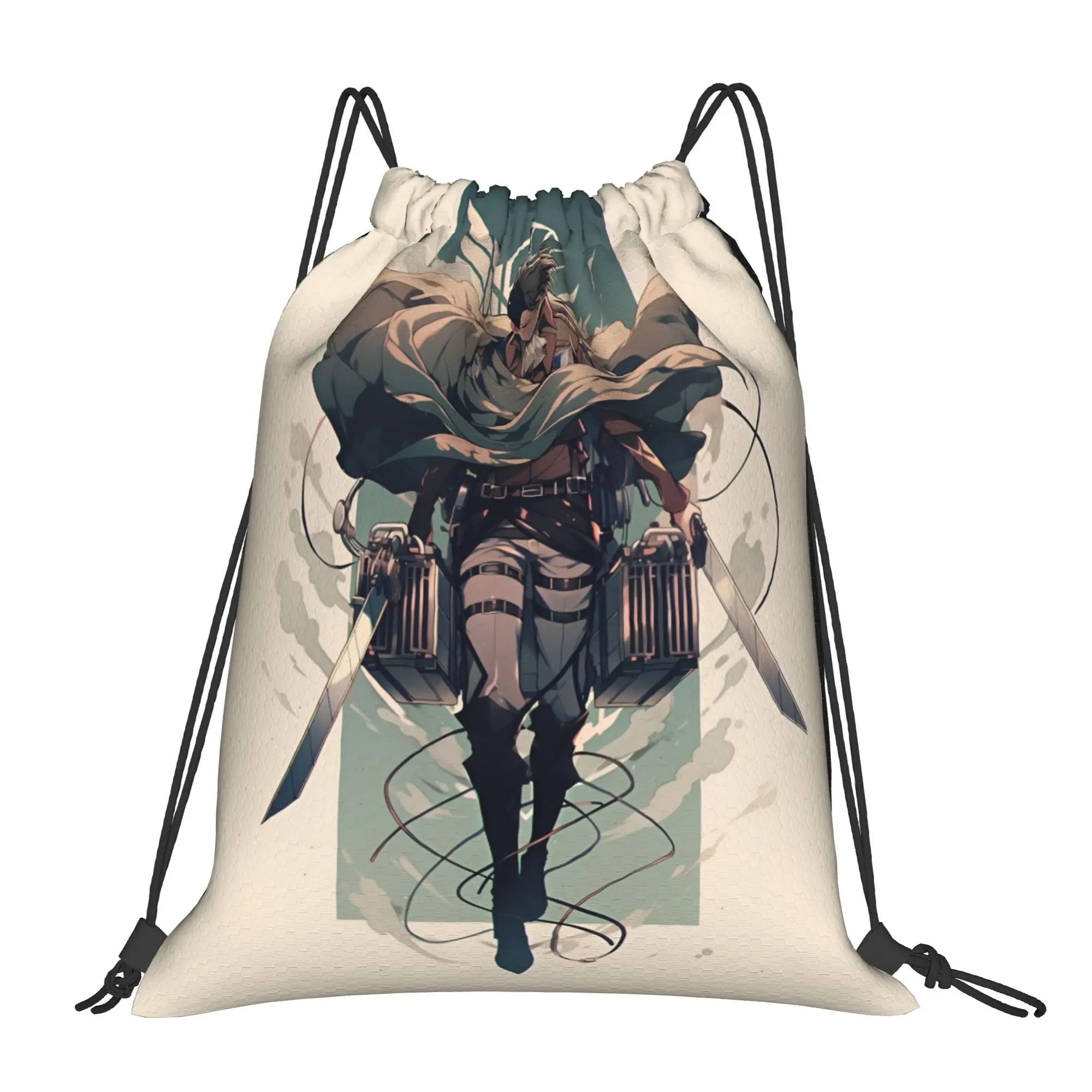 bolsa-com-cordao-personalizada-attack-on-titans-masculina-e-feminina-dobravel-para-academia-esportes-mochila-de-treinamento-mochilas-de-armazenamento