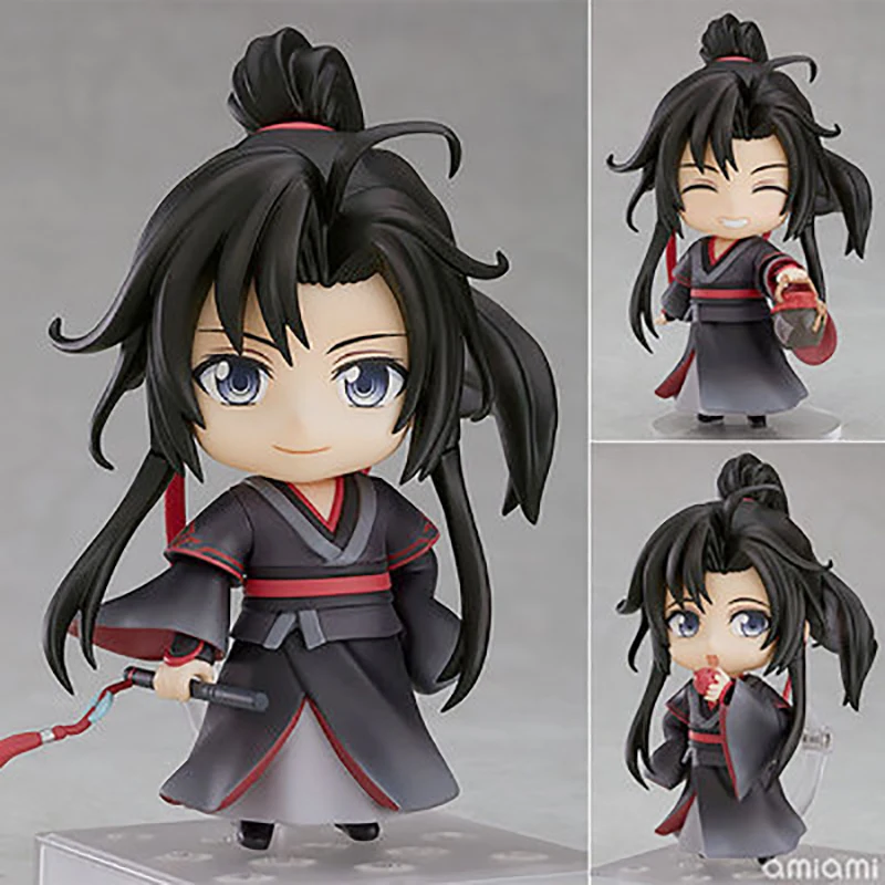 Grandmaster Of Demonic Cultivation Anime Figtures Wei Wuxian Lan Wangji Lovely Mini Sculpture Model Peripheral Decoration Gift