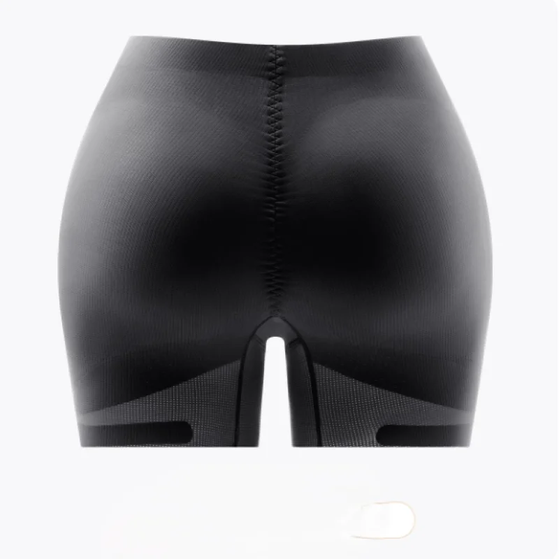 Seamless Padded Hip Enhancer Boyshorts for Women, Butt Lifter Safety Shorts Shapewear Underwear Natural Shaping with Hip Pads