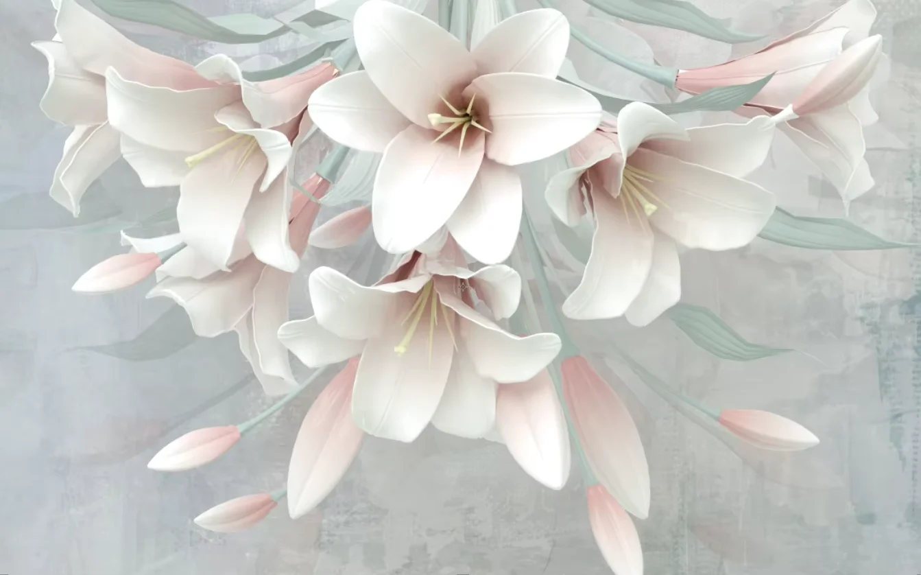 

Customized 3d wallpaper, retro camellia decorative paintings, fresh floral murals and tapestries for living rooms and bedrooms