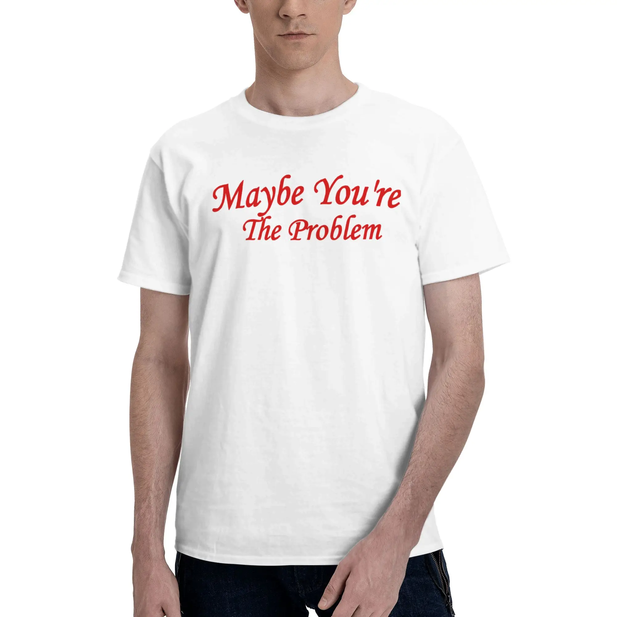 AVA MAX Maybe You're the Problem Unisex Reversible T-shirt Japanese-Style Lazy Shirt