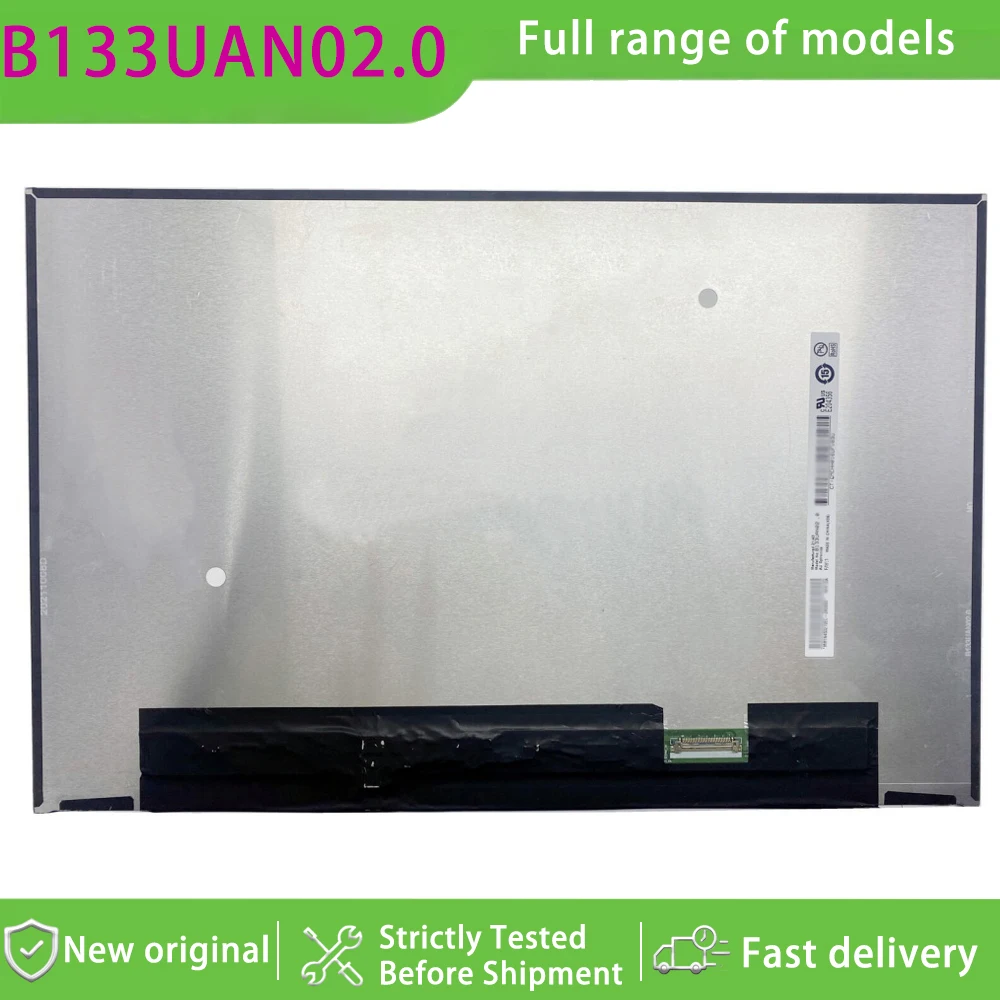 B133UAN02.0 13.3 Inch Wuxga 16 10 Aspect Ratio Ips Grade Lcd Display Panel Matte Non-touch  for Laptop Assembly Replacement