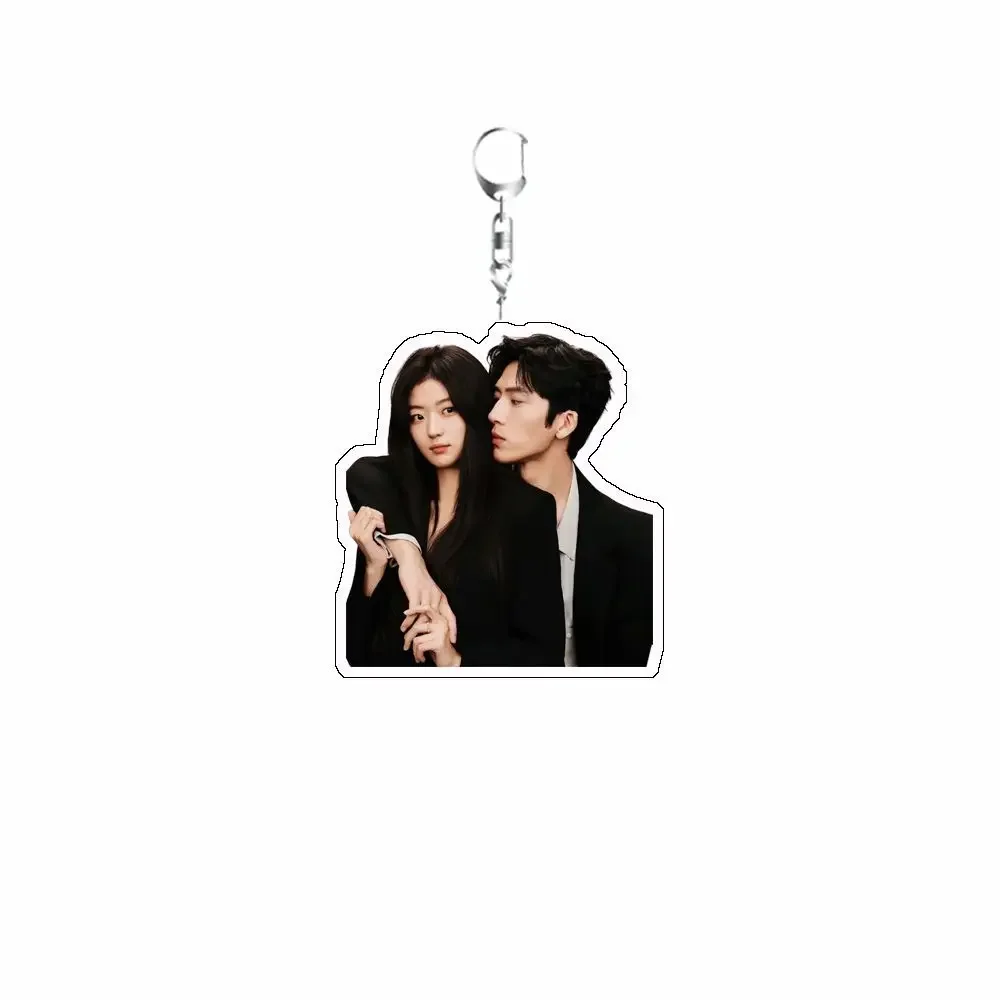 Early Spring Clear Themed Acrylic Keychain, Backpack Bag Hanging Pendant gifts