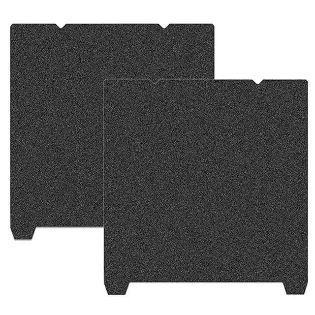 

235x235 Double-Sided Textured Black PEI Sheet 3D Printe Build Plate Spring Steel Print Bed for Creality K1/K1C/Ender3 V3/Ender5