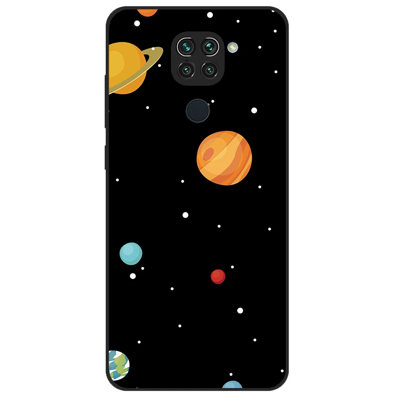 Silicon Case For Xiaomi Redmi Note 9 Case Cover Back Cute Cartoon Soft TPU Capa Funda For Redmi Note 9 Note9 Case Back Covers