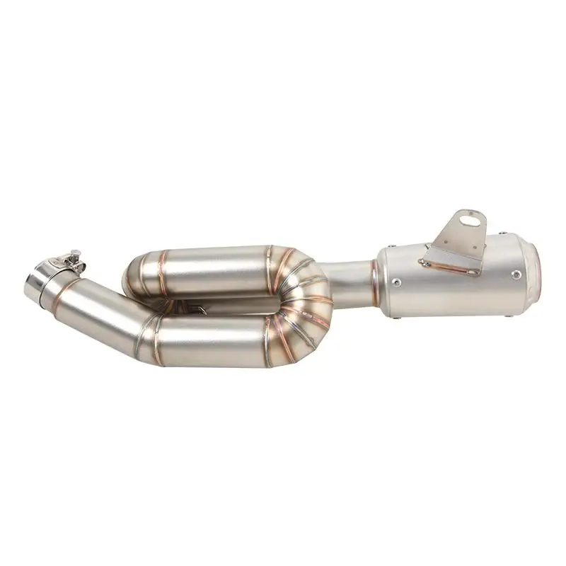 Slip On For Triumph Street Triple 765 S R RS 2017-2023 660 S A2L 2017-2023 Motorcycle Exhaust Escape Muffler Tail Pipe Mid Tube