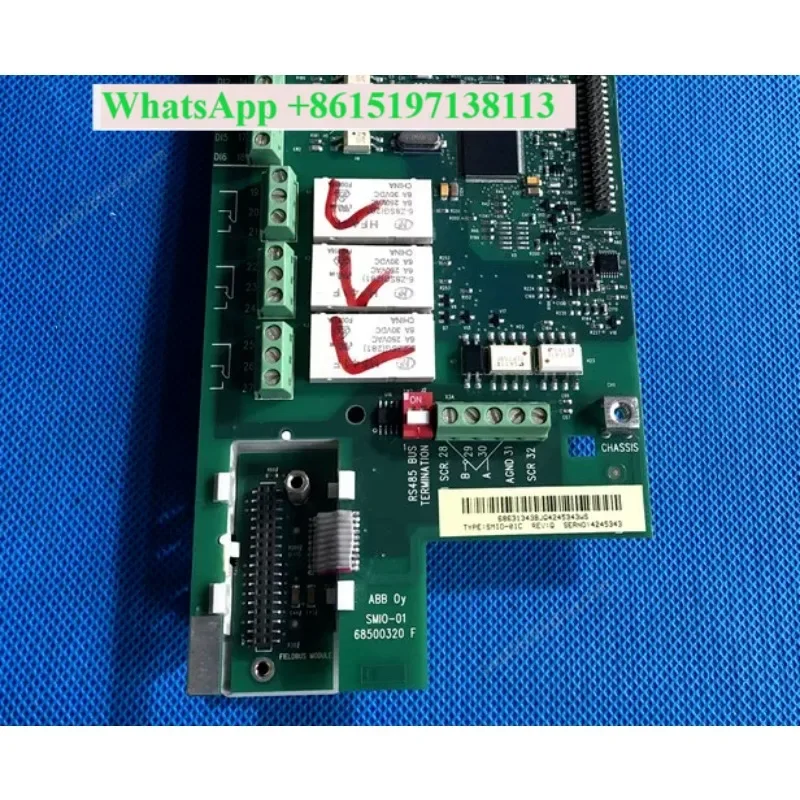 Suitable for ABB inverter ACS510 series CPU board terminal signal control io main board SMIO-01C and OMIO-01C