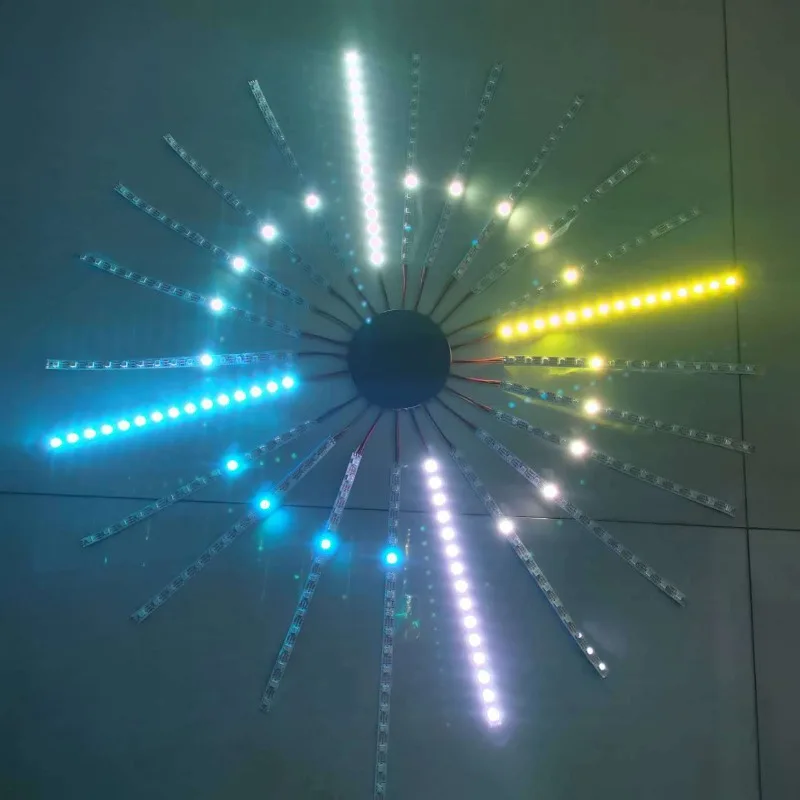 5V programming light set led esports background pattern light App voice control bluetooth rhythm