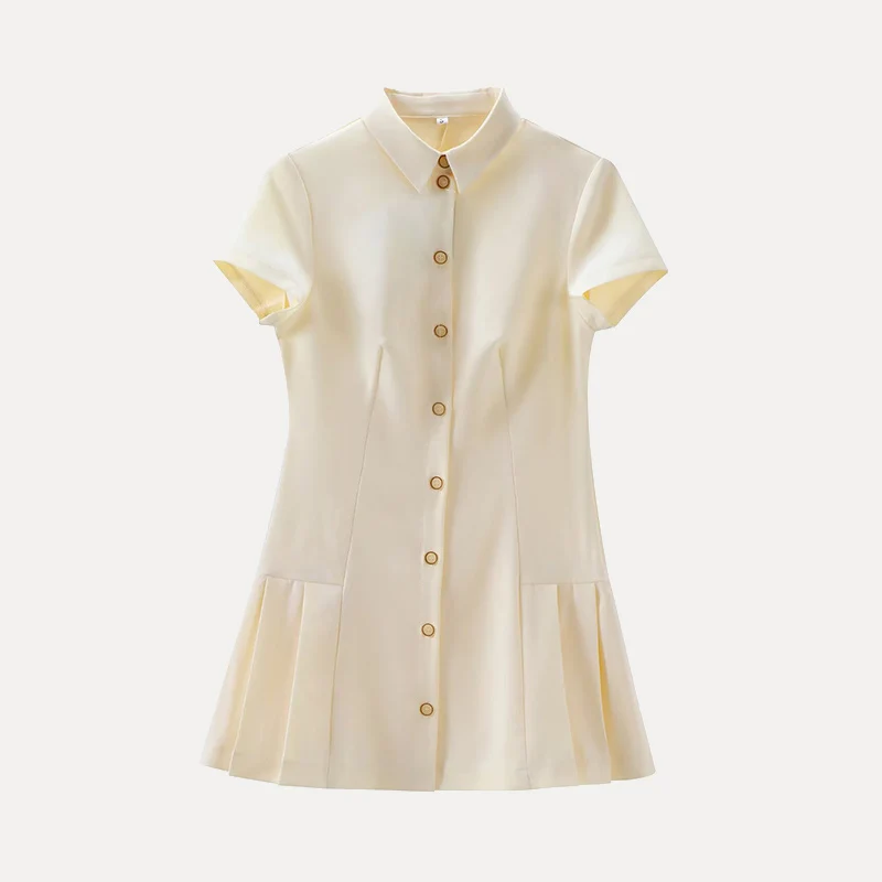 Vestido  Estilo Csa E para Mulheres Primavera 2025 Moda de Rua Fibra de Poliéster 00% Nova Chegada Marca Z