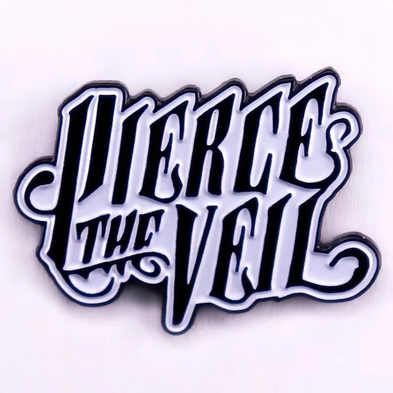 New Rock Band Logo Enamel Pin Music Album Badge Pop Band Brooch Jewelry Gift Clothing Accessories Wholesale for Fans and Friends