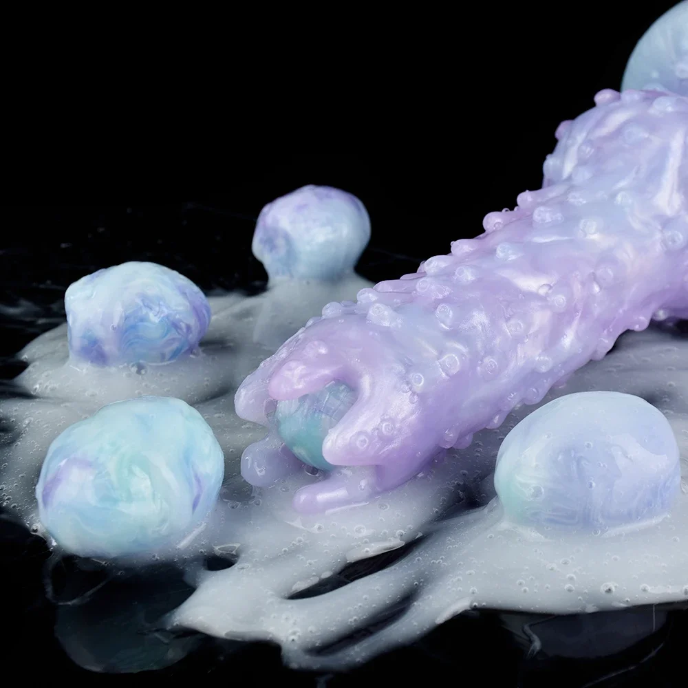 NSFU هوائي Ovipositor الكلب دسار مع لينة انتقادات لاذعة شرجية المكونات قضبان اصطناعية البظر الاستمناء ألعاب جنسية من السيلكون للمرأة الرجال مثلي الجنس