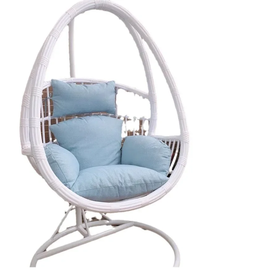 Double Double Swing Hanging Basket Rattan Chair Balcony Hanging Orchid Cradle Chair