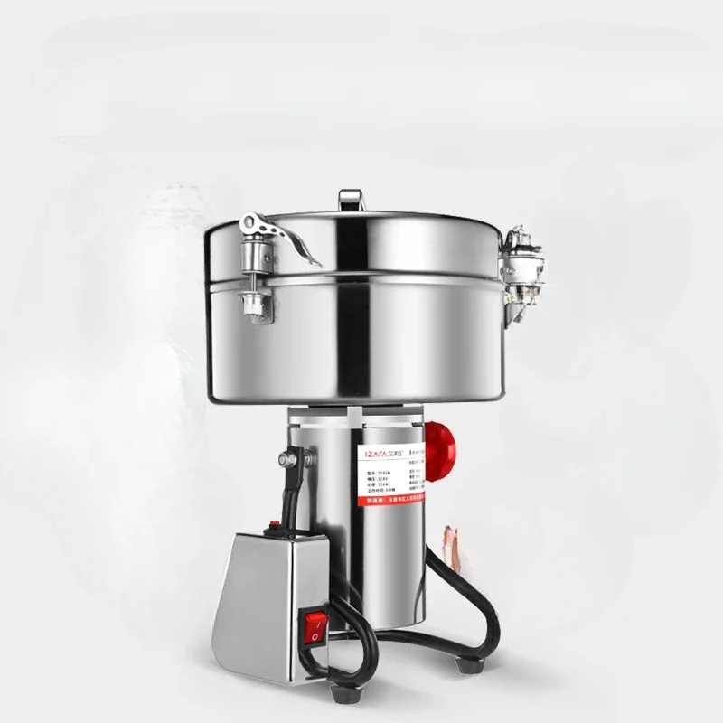 220V/110V 4500g Dry Meat Grinding Machine Gristmill Grains Spices Hebals Cereals Coffee Medicine Flour Powder Crusher