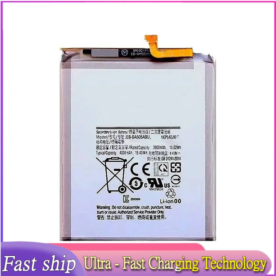 

Mobile Phone Battery Stable Premium Replacement 4000mAh EB-BA505ABN EB-BA505ABU For Samsung Galaxy A50 A505F SM-A505F