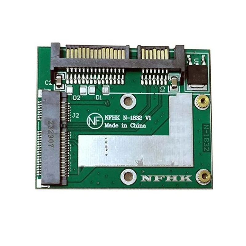 

mSATA to 2.5in SATA3 6Gbps SSD Adapter Converter Card Mini PCIE SSD Adapter Expansion Module Board for Laptops