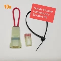Longyue 10kit Harness Accessory Seat Belt Override Bypass Kit P-IONEER 1000 & 700