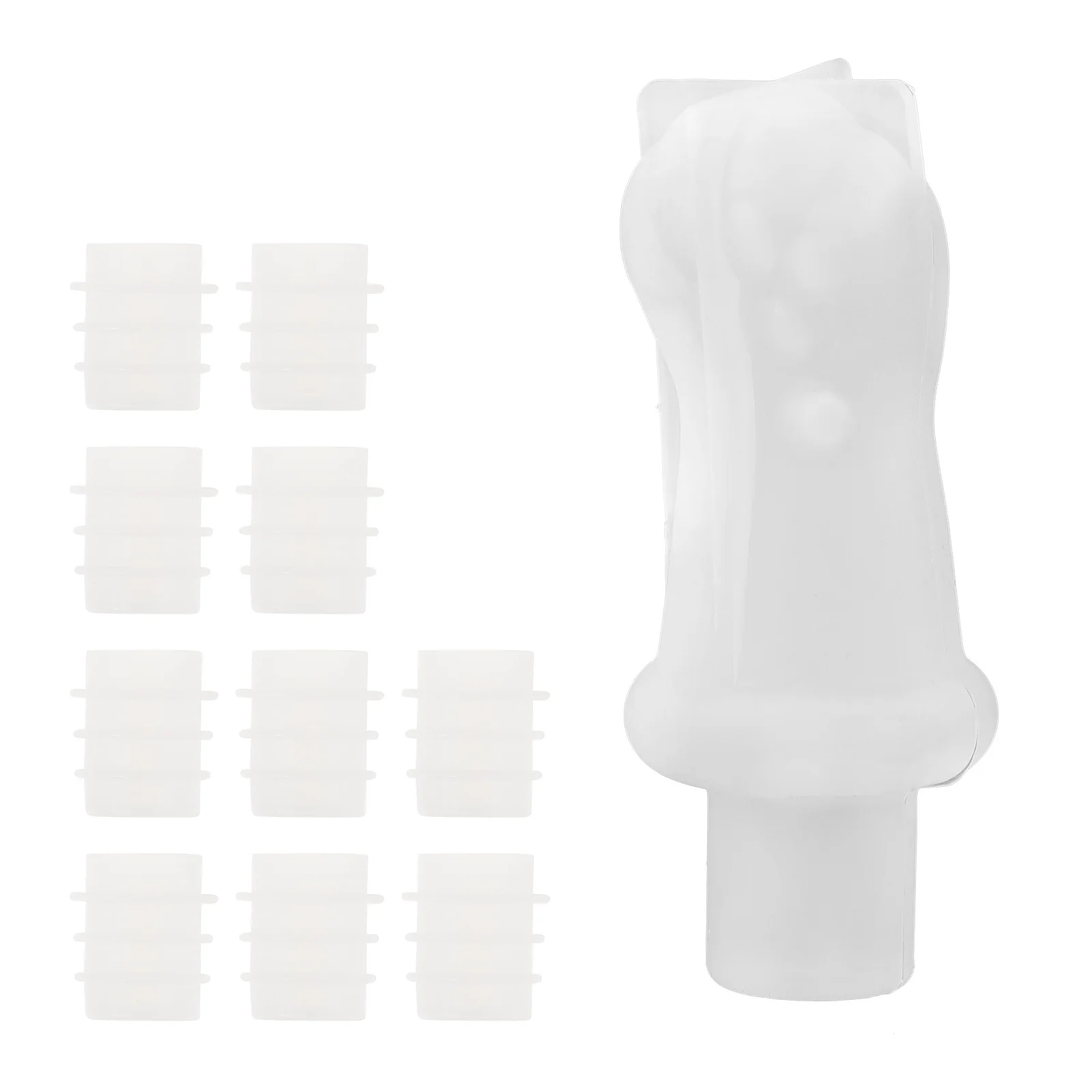 

1 set 1 Set Cat Bottle Stopper Diy Craft Making Silicone Mold For Kids Jewelry Art Projects Bottle Plug Mold