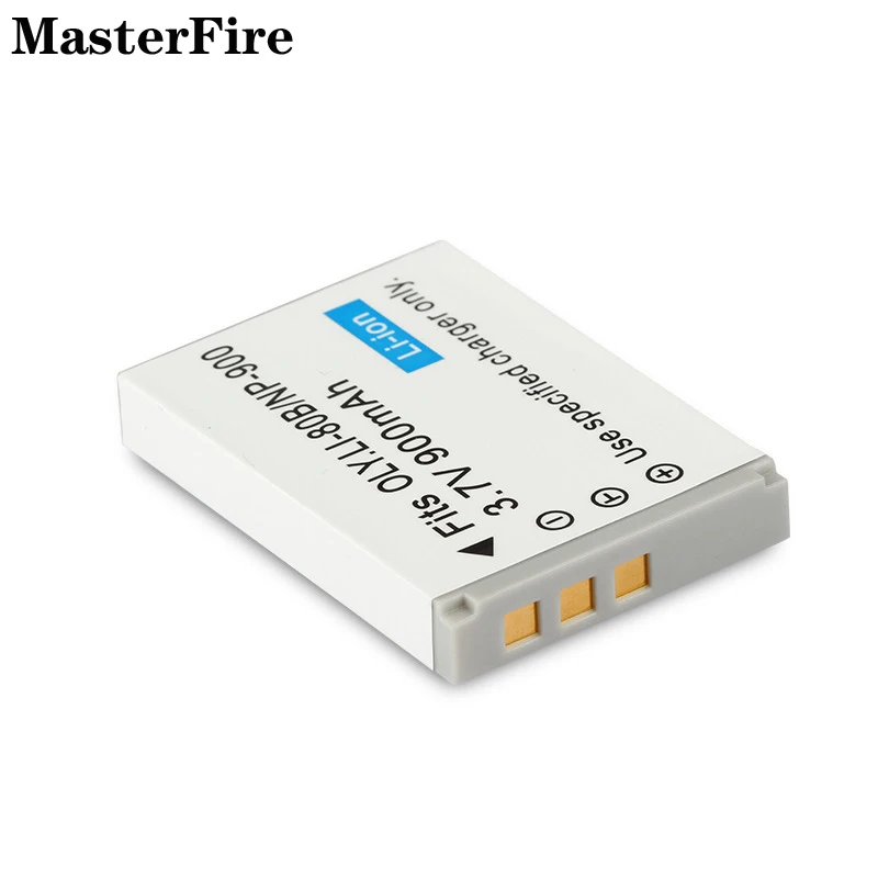 2-10 قطعة LI-80B NP-900 3.7 فولت 900 مللي أمبير استبدال بطارية الكاميرا ل Minolta E40 E50 SL4 SL5 SL6 SL8 SL43 أوليمبوس T100 X-960 خلية