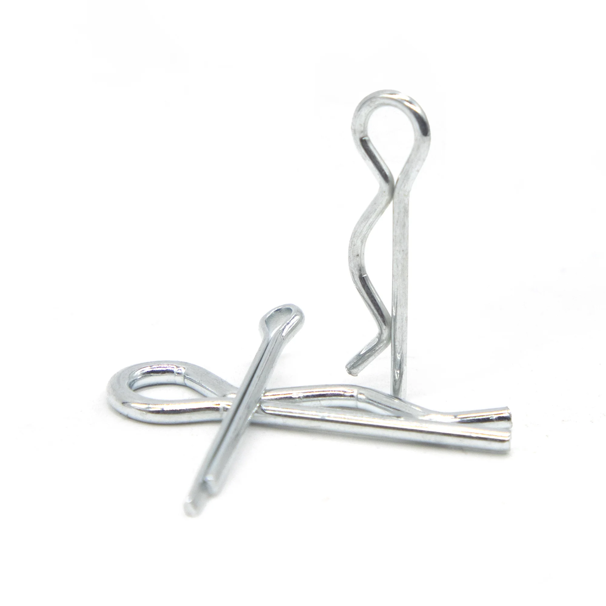 20/30/50pcs Sturdy & Durable R-shaped Heavy Duty Cotter Pin R Type Spring Cotter Pin Wave Shape Split Clip Clamp Hair Tractor Pi