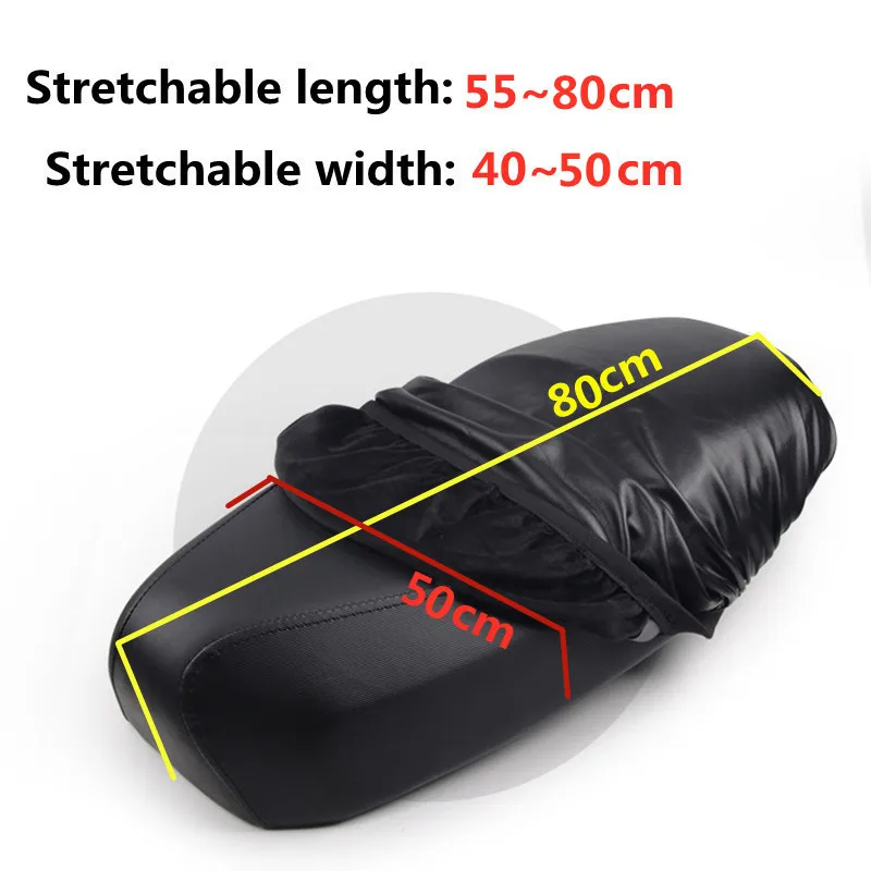 Motorcycle Seat Cover Waterproof Dustproof Rainproof Sunscreen Motorbike Scooter Cushion Seat Cover Protector Cover Accessories image 6