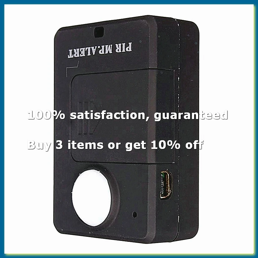 ●Mini GSM PIR Alarm Motion Sensor Alarm Infrared Wireless GSM Alarm Anti-Theft Motion Detector with EU Plug