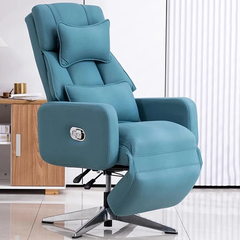 

Luxury Design Office Chair Adjustable High Back Boss Commerce Office Chair Vanity Study Silla Escritorio Office Furniture