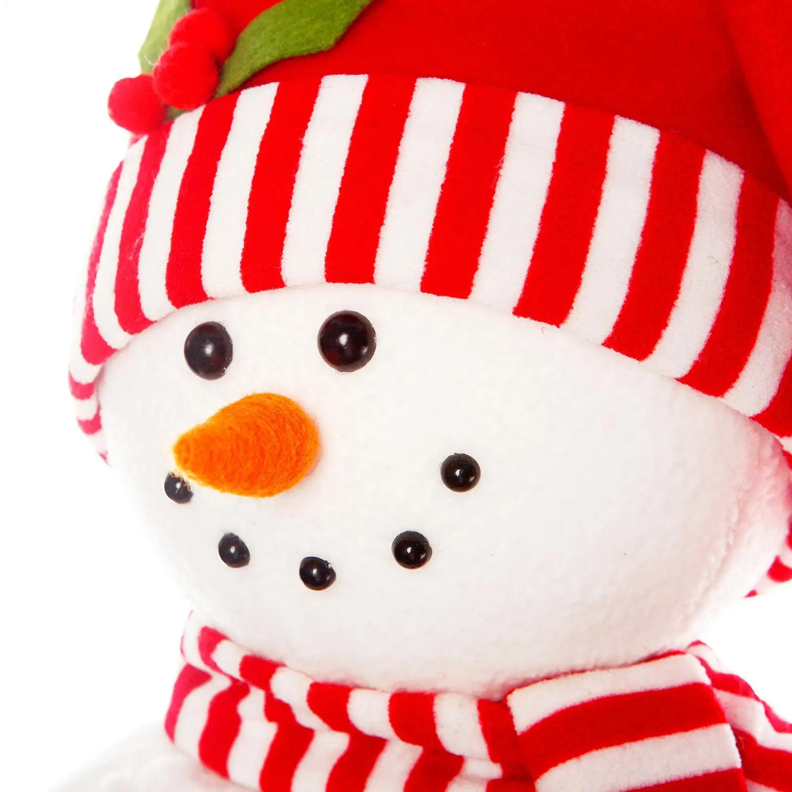 

Рождественский стоящий снеговик, рождественские украшения, плюшевый снеговик с выдвижной ножкой для домашней настольной полки, камин