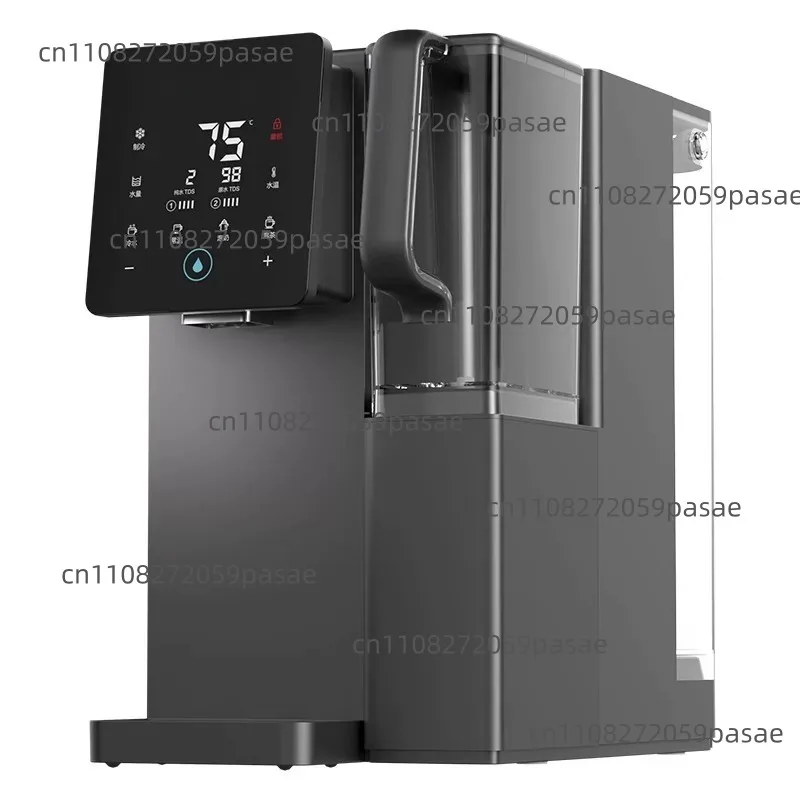 Countertop Alkaline Mineral Water Purifier: Instant-Cooling, Instant-Heating Home Water Dispenser, Plug-and-Play All-in-One Unit
