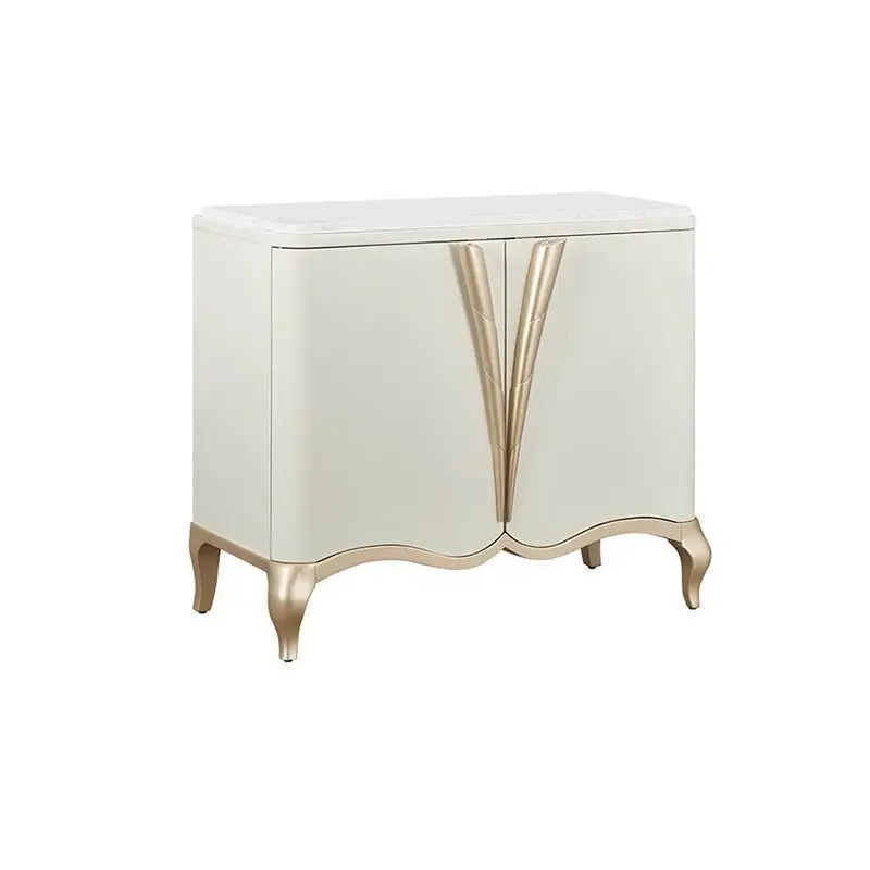 

Italian modern TV cabinet, rock slab solid wood decorative cabinet, shoe cabinet wooden dining side cabinet locker