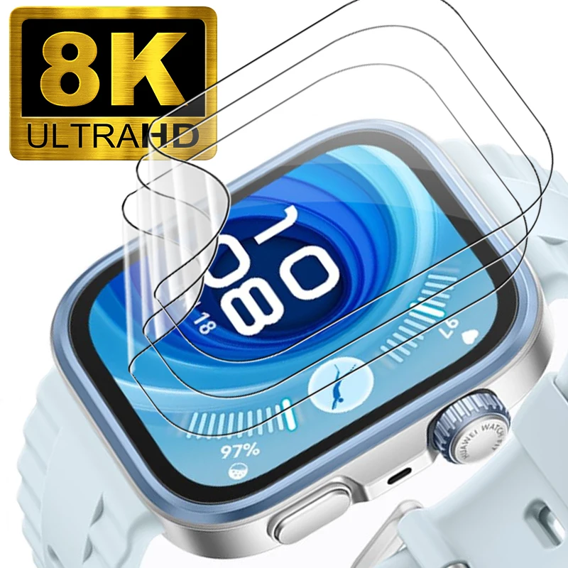 

Прозрачная мягкая защитная пленка из ТПУ для экрана Huawei Watch Fit 4 4Pro Smartwatch, гидрогелевая пленка против царапин, а не стекло для Huawei Fit4