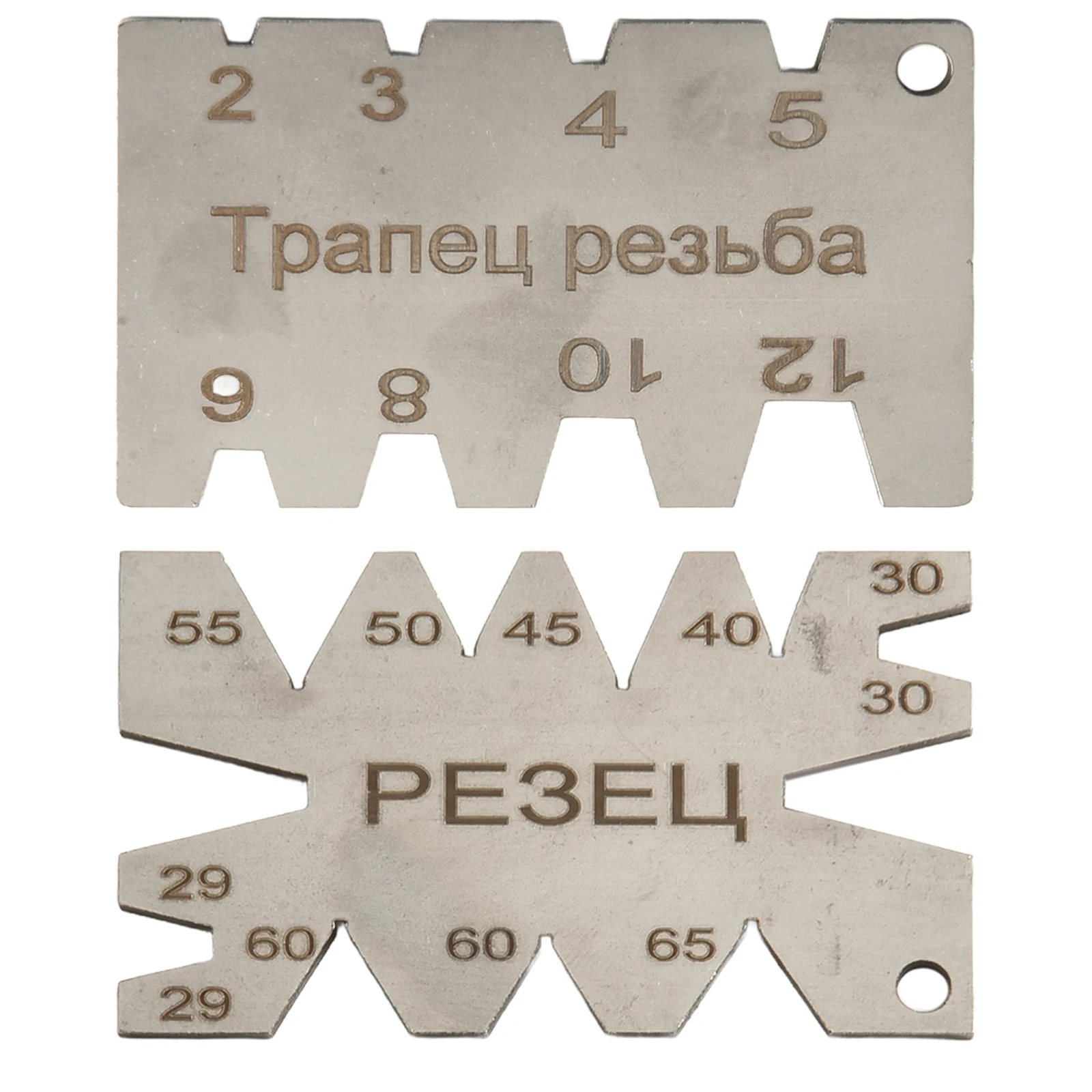 

Thread Cutting Gauge Stainless Steel Angle Measuring Tool for Metal Lathe Thread Tool Clear Scale for Accurate Angle Validation