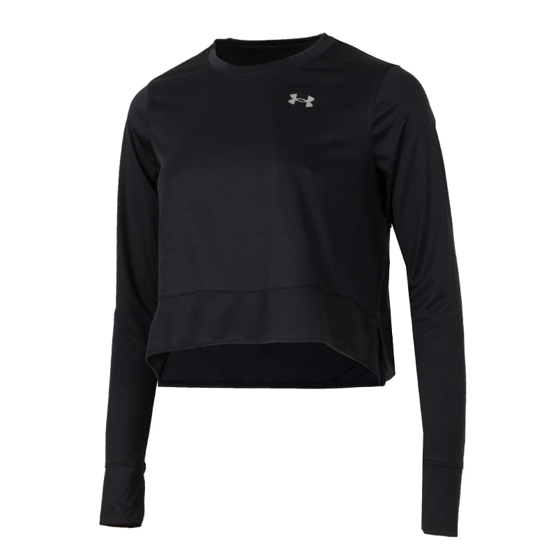 

Женская спортивная одежда Underarmour Ua, мягкая и удобная футболка с длинными рукавами, повседневный топ для бега, фитнеса и тренировок 1387252-001