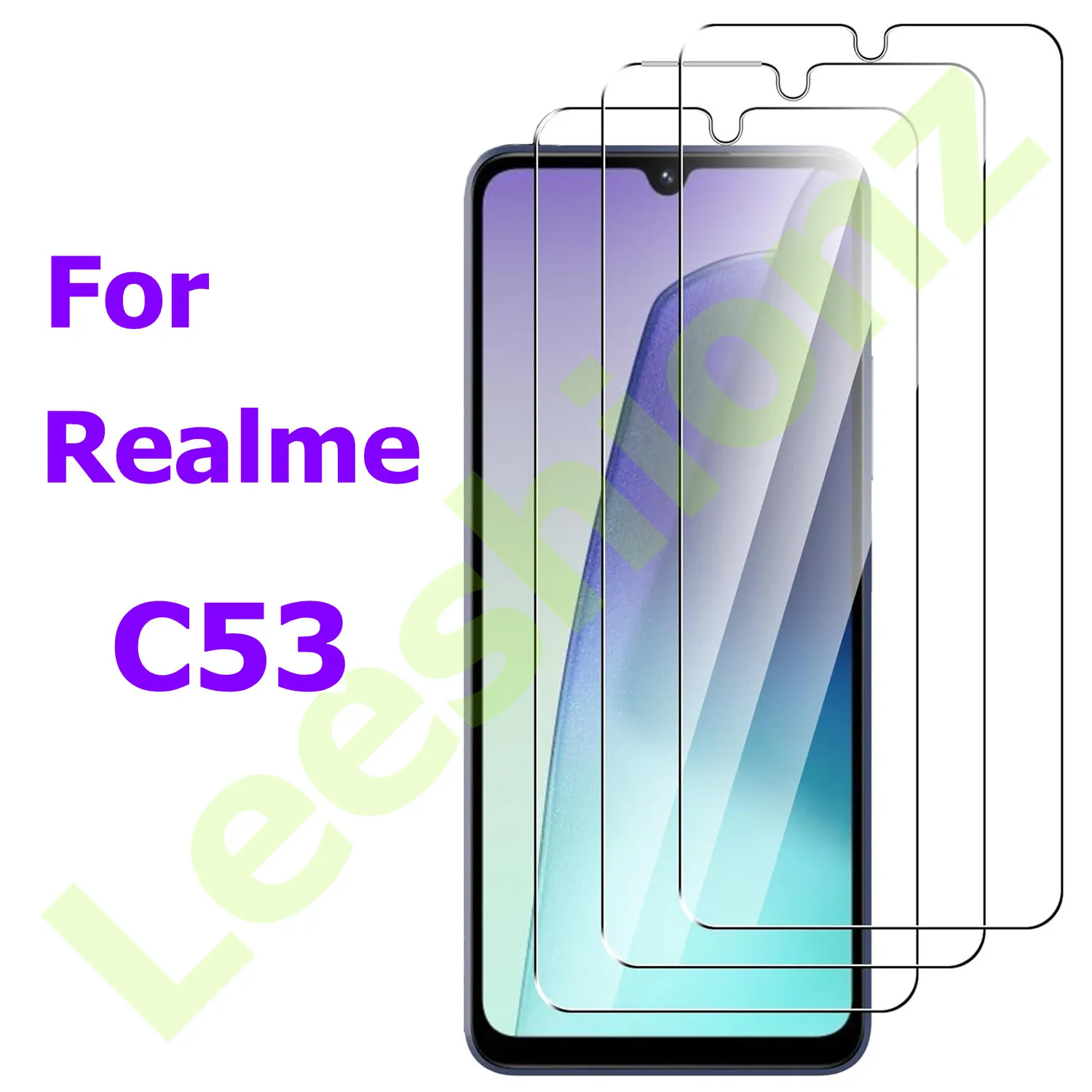 

For Realme C53 tempered glass high-definition anti drop function intelligent screen protector glass film