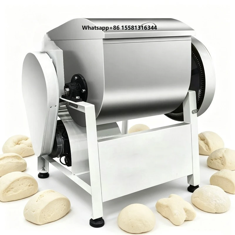25KG Large Powerful Stainless Steel Electric Dough Mixer New Professional Planetary Baking Spiral Mixer for Flour