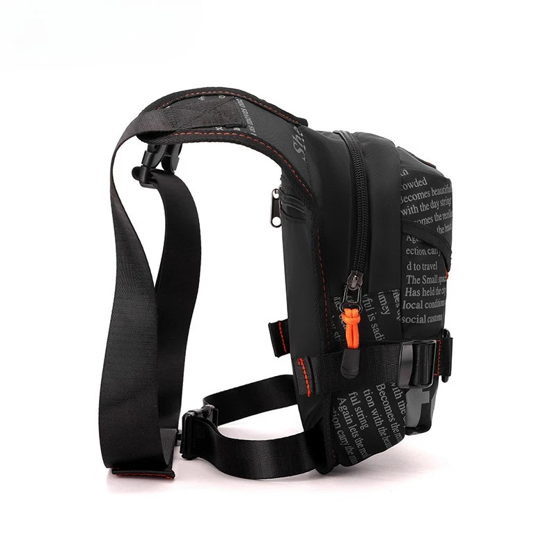Neue Tarnfarbene Tasche für Männer und Frauen Wasserabweisende Oxford-Oberschenkeltasche Multifunktionale Taktische Umhängetasche Outdoor Wasserabweisend – Detail 3