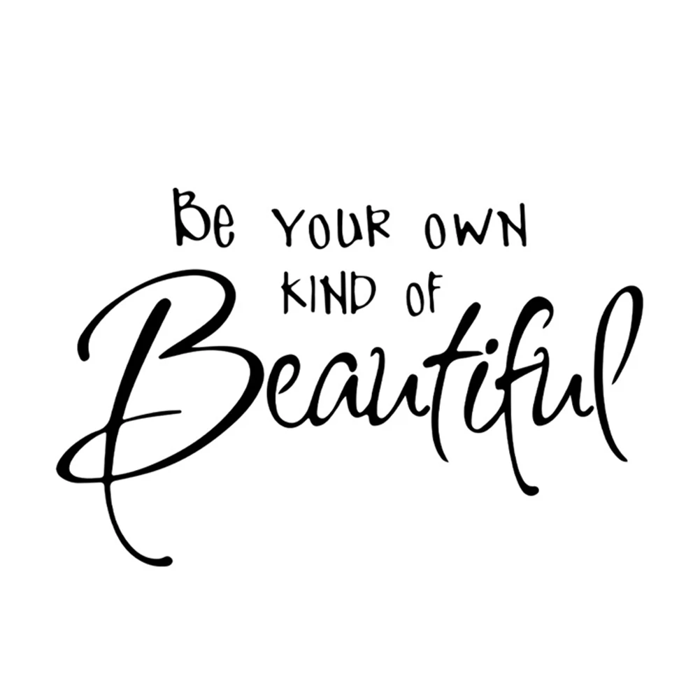 

Wall Sticker with Text Slogan Suitable for Clean and Smooth Walls Easy to Paste and Flatten PVC Material 40cm*20cm Size