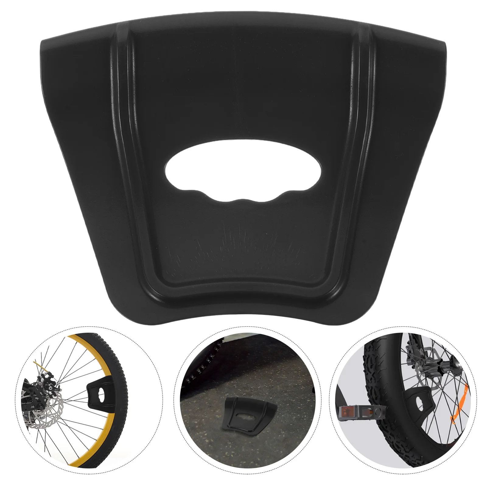 

Black Plastic Tire Rim Protector Double Raised Edge Guard Anti-Slip Universal Tire Replacement Installation Tool for Car